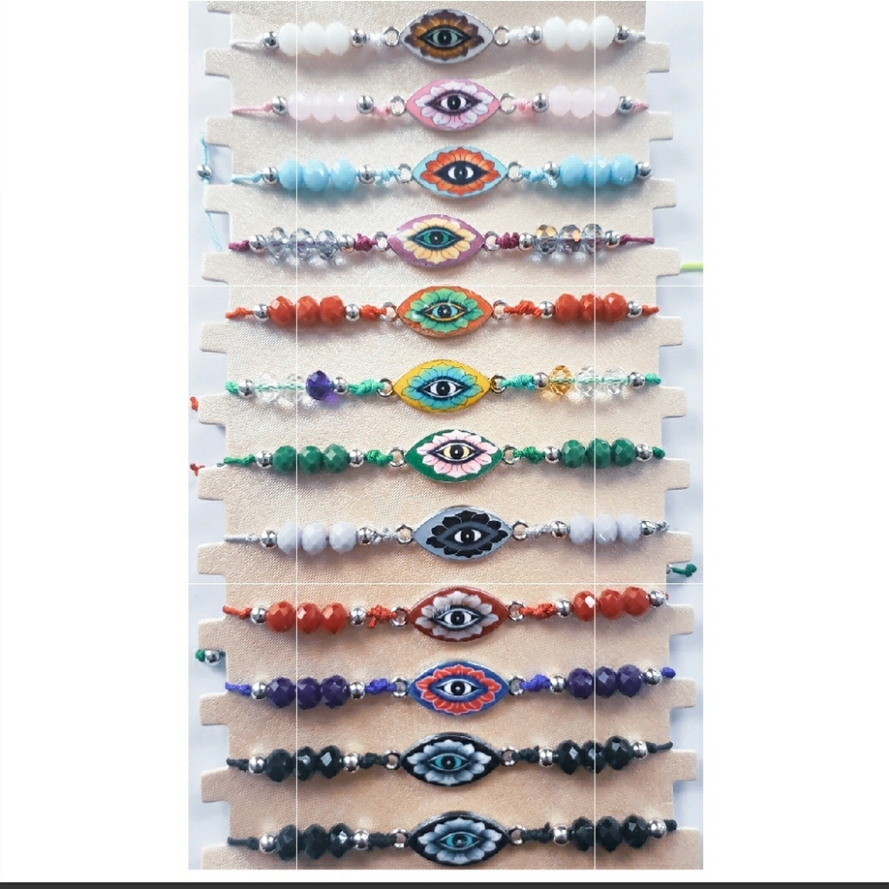(Protection Against envy) Evil Eye Bracelet x12